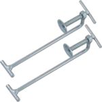Neilsen 2pc T Bricklaying Profile Clamp Brick DIY Building Clamps 175mm