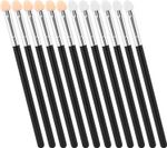 12 Pcs Eyeshadow Applicators Double Sided Sponge Foam Eye Shadow Makeup Brushes