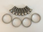 Exhaust Header Manifold Cylinder Head Bolts Studs & Gaskets GSX-R600 GSX-R750