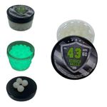 100x Night V Fluorescent Rubber Balls Silicon Paintballs Defense Pistol 43 Cal. 