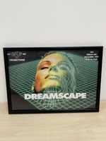 Dreamscape Rave Flyer Print A4 1991