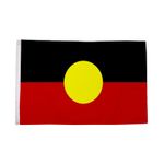 Flagtex Aboriginal Flag Australian Aboriginal Flag Indigenous Flag with Eyelets