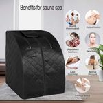 Portable sauna tent