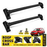 For Honda CR-V MK3 2007-2011 Black Roof Cross Bars Top Mount Luggage Rack Set UK