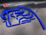 TTR Silicone Radiator Coolant Hoses fit Land Rover Discovery 300TDI Blue