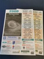 WETHERSPOON,  THE CORRYVRECKAN, OBAN  menu card