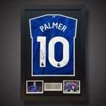 Cole Palmer Hand Signed And Framed Chelsea Football Shirts With COA £299