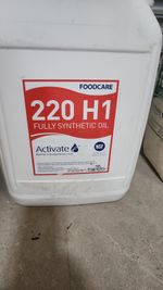 Food Grade oil 220 H1 Fully Synthetic Activate