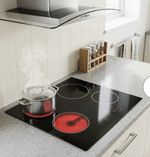 Cookology CET601 60cm 4 Zone Ceramic Hob - 6000W Built-In Electric Touch Control