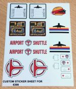 Custom Decal for 6399 Replacement Sticker for 6399