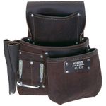 KUNYS Journeyman AP450 Full Grain Waterproof Leather Nail Hammer Tool Belt Pouch