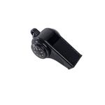 Vintage Survival Whistle Compass Temperature Black