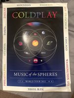 Coldplay 2022 World Tour Poster