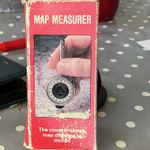 Brookstone Analogue Map Measurer Map Meter Gauge MPN 29629 w/ Box & Instructions