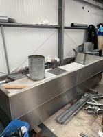 Kitchen extraction canopy, fan and ducting