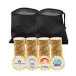 Personalised Golf Marker Poker Chips (Pack of 90) - Select your colour