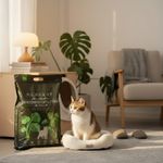 Bentonite Clumping Cat Litter Unscented Dust-Free Odor Control 10/20/30L