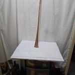 Vintage Copper  Brass Hunting Horn 116 cm long   x 7 cm at mouth in vintage cond