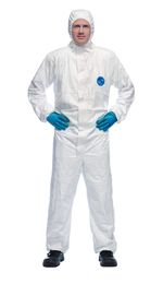 25 Dupont Tyvek Coverall Hooded CHF5 Classic Xpert Type 5/6 Protective ECO PACK