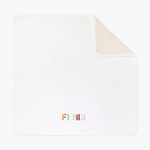 Fendi Baby Jersey Logo Blanket in Beige - RRP 330£