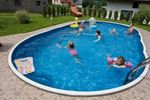 24x12ft oval Swimming pool kit above ground or in ground 