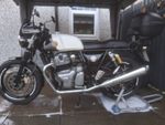 Royal Enfield Contintal GT650 White 2019 Plate. 6000 Miles. MOT 21/07/26