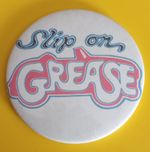 Original Grease 1970s Music 55mm Tin Pin Badge.  EB9-7
