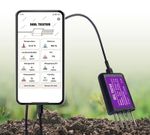 Temperature Moisture EC PH NPK Soil Tester Portable USB Type-C 8 in 1 Soil Senso