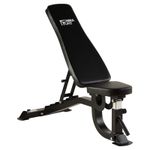 Mirafit M150 Adjustable Weight Lifting Bench Flat/Incline/Decline Workout #081