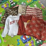 Primark Toddler Long Sleeve 6x T-Shirt Bundle 12-18 Months Cotton
