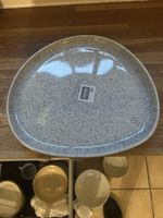 Denby - Halo Speckle- Organic Platter First Quality - BRAND NEW
