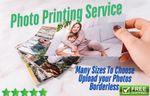 Personalised Photo Printing Service Many Sizes  3.5x5 6x4 7x5 8x6 10x8 A4