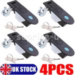 4PCS Compression Latch Large Lock Horsebox Locker Doors Trailer Truck Toolbox