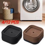 4Pcs Furniture Raisers Adjustable Bed Risers Stackable Non Slip Accessories