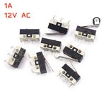 Ultra Mini Microswitch 1A 125V AC Limit Switch Mouse Button or Lever 3D Printer