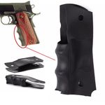 Wraparound Rubber Government Finger Groove Grip Insert For PG1911-1 Grip
