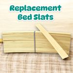 Replacement Bed Slats – 3ft,4ft6 Double,5ft King Sprung Wooden Bed Slats 53mm