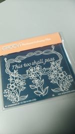 Groovi Parchment Embossing Plates - flowers , wellbeing (28)