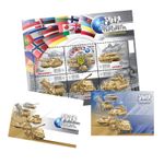Ukraine Stamp Set – Weapons of Victory. The World Stands with Ukraine