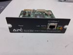 APC SMARTSLOT AP9617 NETWORK UPS MANAGEMENT CARD  DUAL SLIT DESIGN VERSION