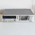 JVC KD-D4 Stereo Cassette Deck Super ANRS Dolby Silver - Tested & Working