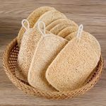 Seep Eco Sponges 6 Pcs Reusable Compostable Kitchen Loofah Cleaning Non-Scratch