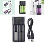 2 Slot Lithium 18500 battery Charger Universal for