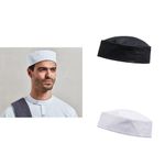 Premier Turn-up chef's hat - Turn-up double band edge, 5 eyelets for ventilation