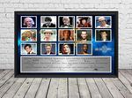 Doctor Who Signed Photo Print Poster Autographed Memorabilia