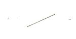 1 metre Aluminium Lance for use with Pressure Powder Distributor/Sprayer