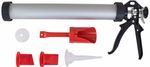 Mortar Pointing Gun Grouting Sausage Paving Cement Caulking Set Heavy Duty H2175