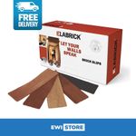 Brick Slips 1m²/ Corners 2m - Tile Cladding Natural Effect Indoor Outdoor Wall