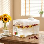 8/22/25/28L Camping Hiking Tap Carry Tank Container Drinking Water Bottle Bucket