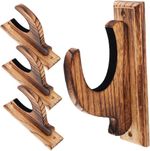 2/4Pcs Universal Wooden Wall Mount Shotgun/Rifle Gun Rack Display Storage Hooks